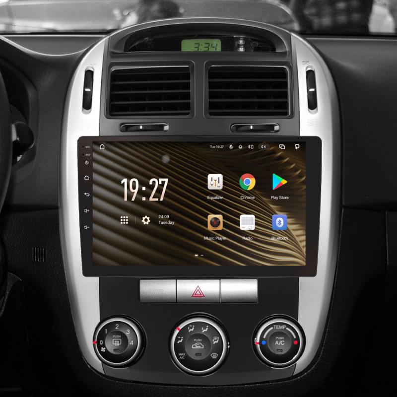 Android head unit SIGMA S9464 ANDROID 12 4+64 Gb 4G DSP Kia Cerato 1 LD 2004-2008 (F1) 9"