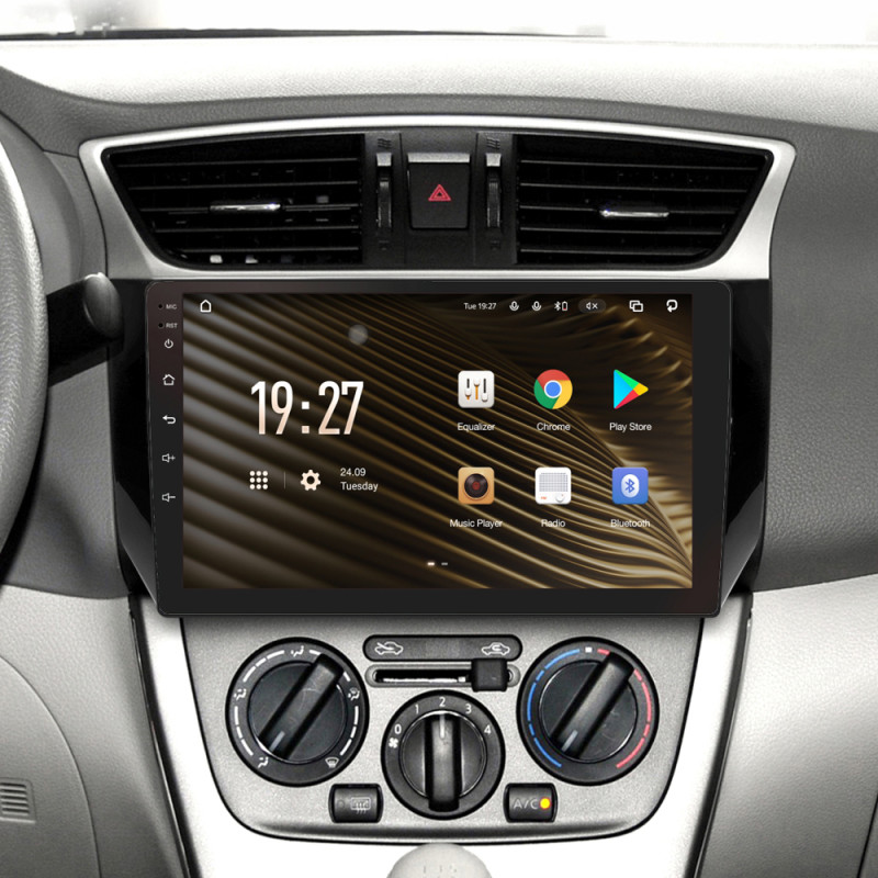 Android head unit SIGMA S10464 ANDROID 12 4+64 Gb 4G DSP Nissan Sentra B17 SYLPHY 2012-2017 10"