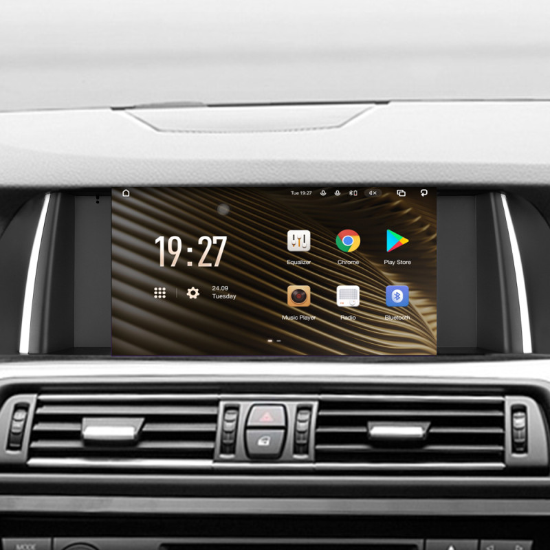 Magallanes con Android 12 SIGMA S9464 4+64 GB 4G DSP para BMW Serie 5 F10 F11 NBT (2013–2017) 9