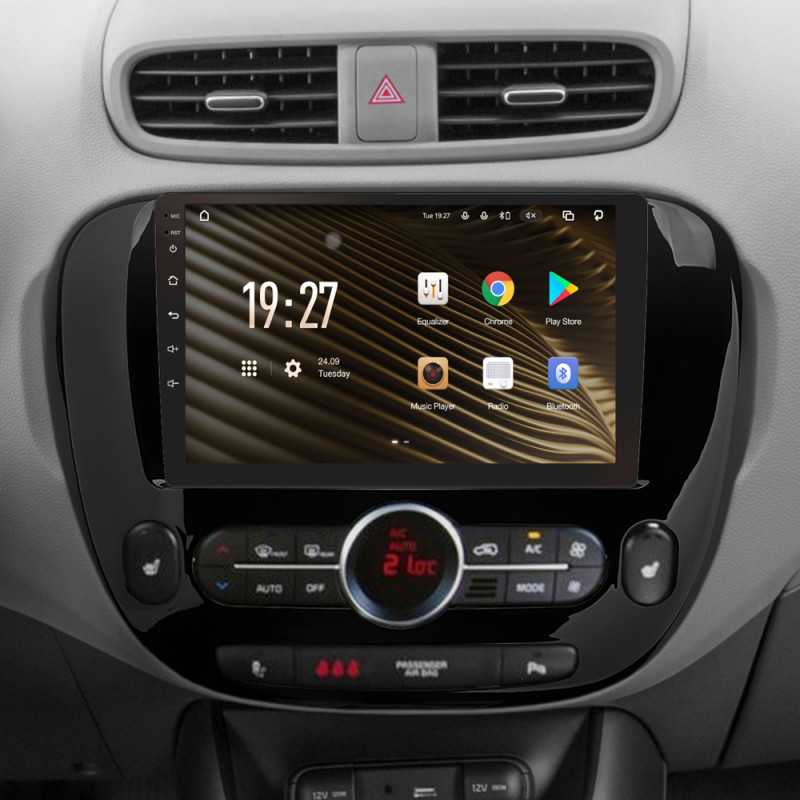 Stacja radiowo-głośnikowa SIGMA S9464 ANDROID 12 4+64 GB 4G DSP Kia Soul 2 PS 2013–2019 (A) 9