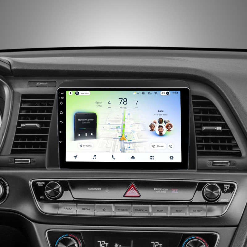Android head unit Teyes CC4L 4+64 Gb Hyundai Sonata 7 LF 2017-2019 9"