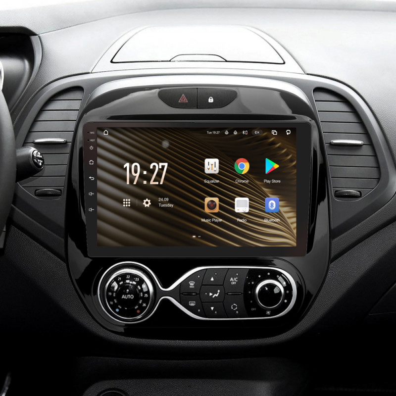 Stacja radiowo-głośnikowa SIGMA S9464 ANDROID 12 4+64 GB 4G DSP Renault Kaptur 2016–2019 (F2) 9