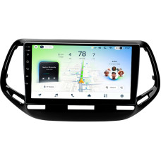 Android head unit Teyes CC4L 4+64 Gb Jeep Compass 2 MP 2016-2018 10"