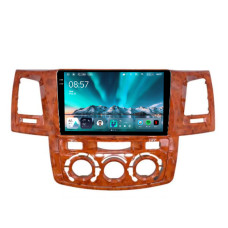 Festplattenradiosystem Teyes CC4 6+64 GB für Toyota Fortuner 1, AN50, AN60, Hilux, Revo, Vigo (2008–2014), braun, 9 Zoll, 2DIF.