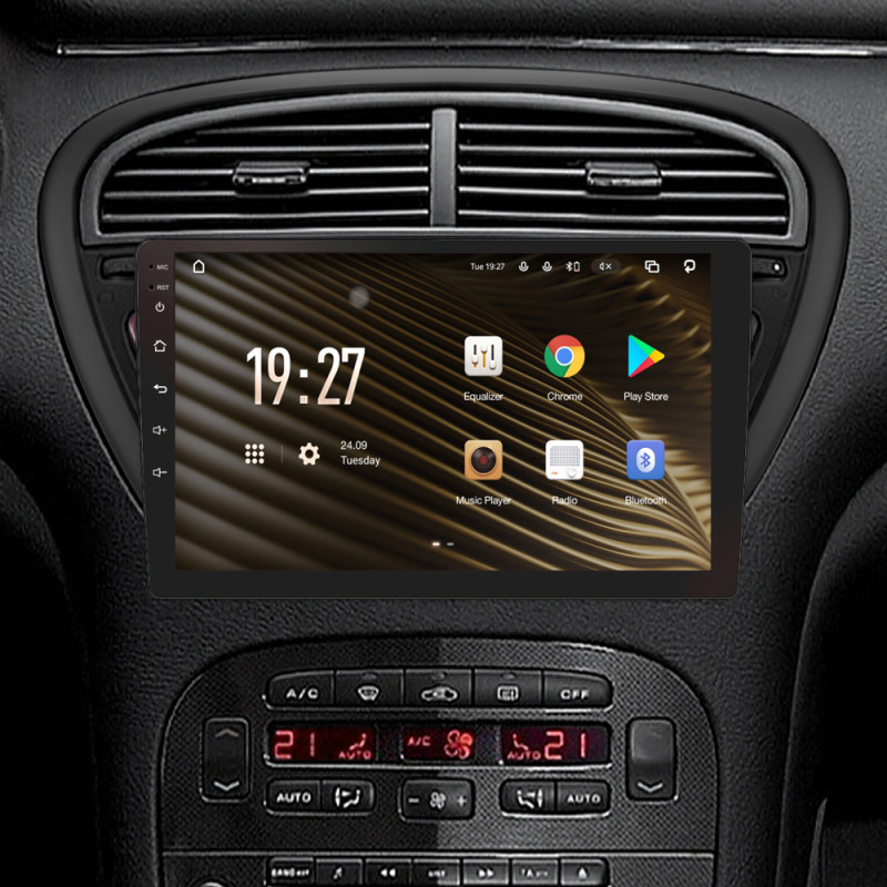 Android head unit SIGMA S9464 ANDROID 12 4+64 Gb 4G DSP Peugeot 607 2004-2010 9" (L1)