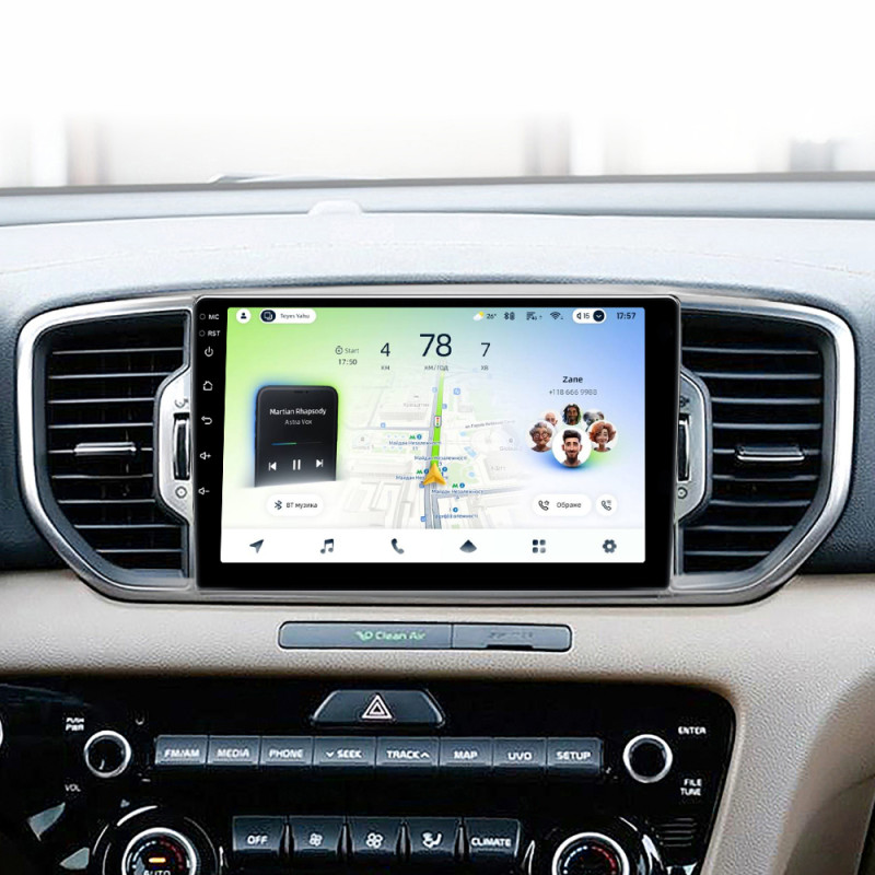 Android head unit Teyes CC4L 6+64 Gb Kia Sportage 4 QL 2016-2018 (A) 9"