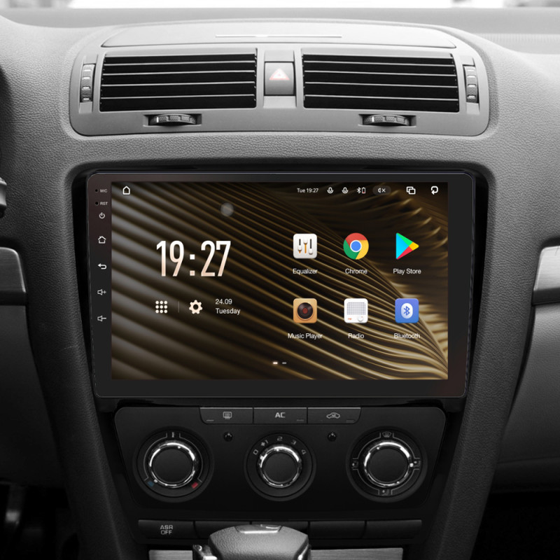Magniola de fábrica SIGMA S10464 ANDROID 12 4+64 GB 4G DSP Škoda Octavia 2 A5 (2008–2013) 10