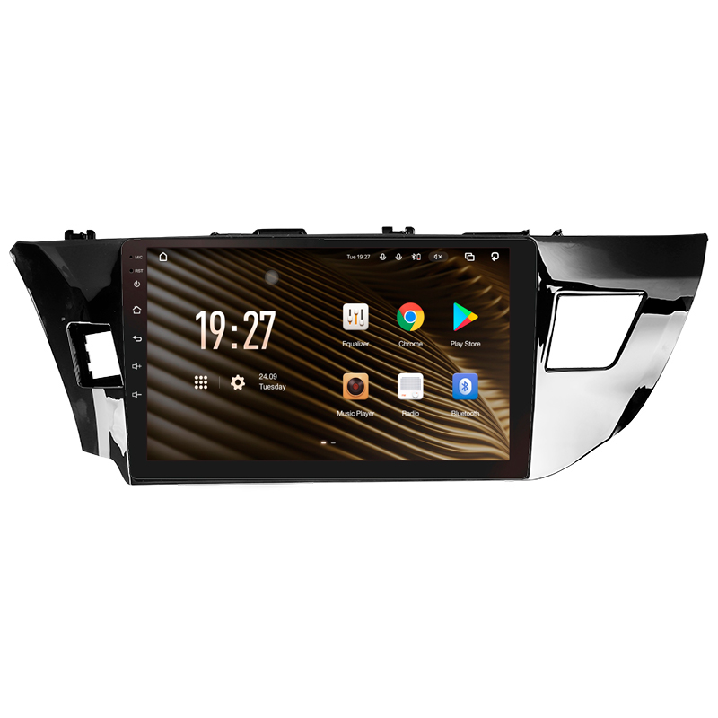 Android head unit SIGMA S10464 ANDROID 12 4+64 Gb 4G DSP Toyota Corolla 11 2012-2016 (A) 10"