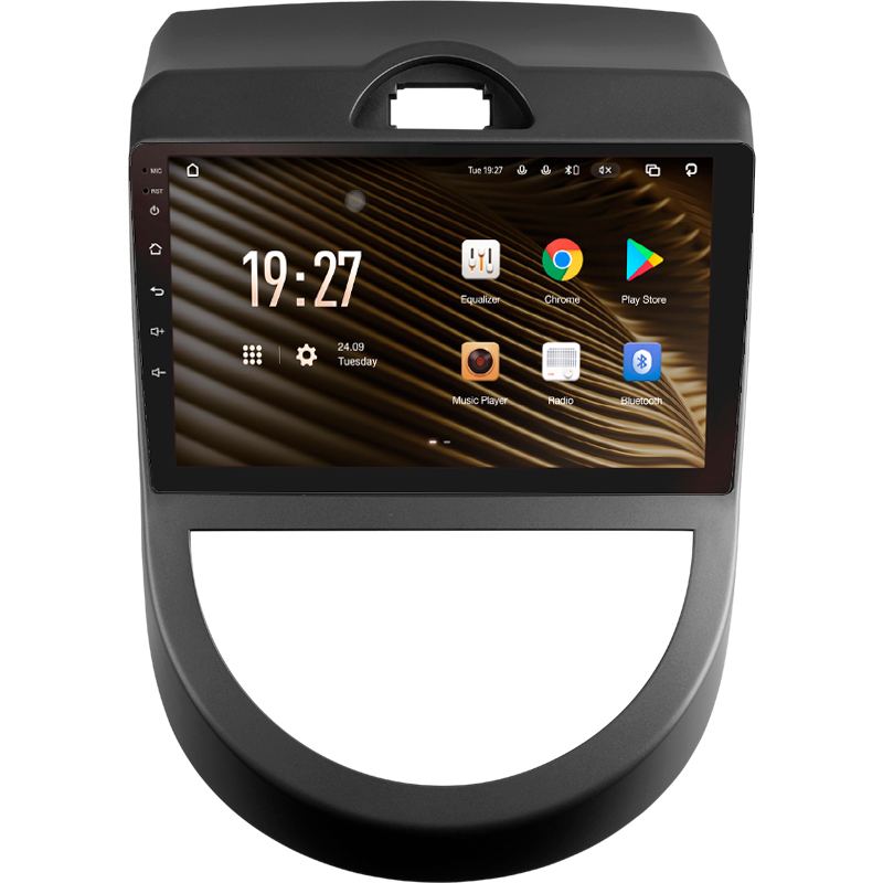 Android head unit SIGMA S9464 ANDROID 12 4+64 Gb 4G DSP Kia Soul 1 2008 - 2014 9"