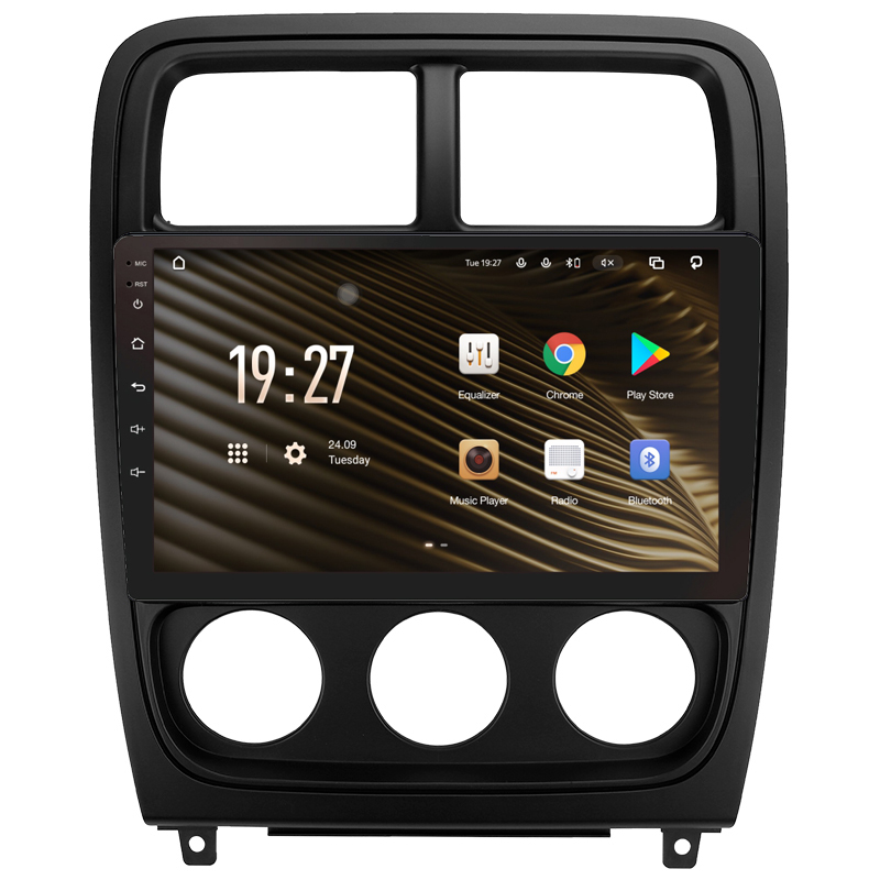 Odtwarzacz multimedialny SIGMA S9464 z systemem Android 12, 4 GB pamięci RAM + 64 GB pamięci wewnętrznej, 4G DSP, do Dodge Caliber PM (2009–2013), 9