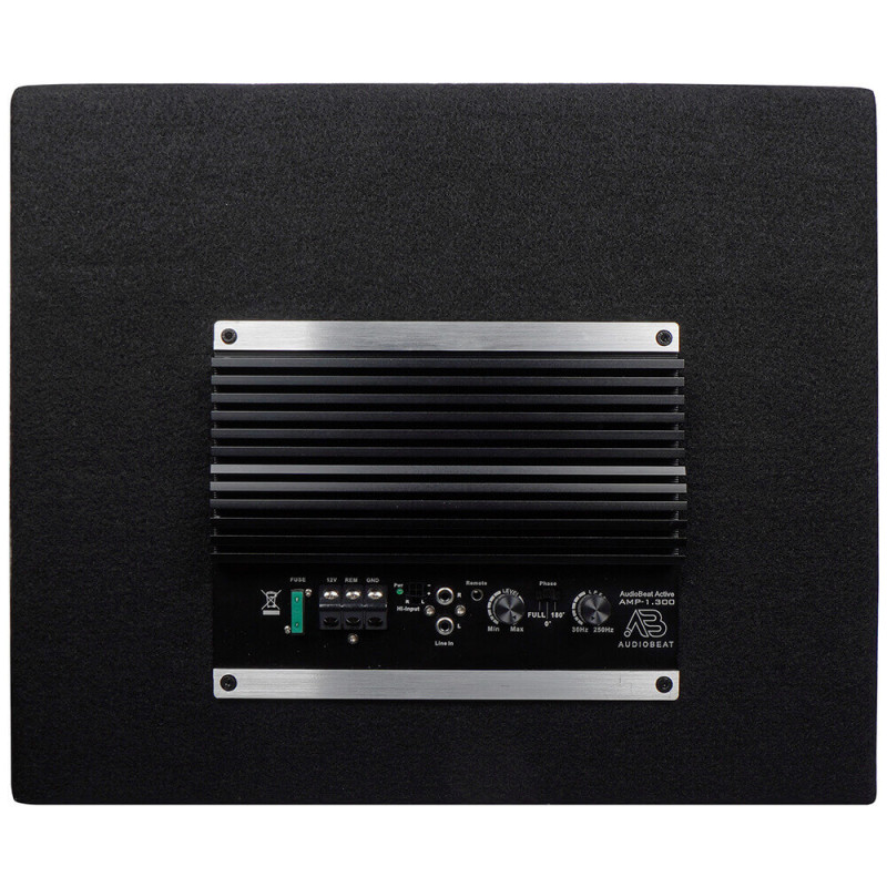 Active powered subwoofer enclosure AudioBeat ASW-250A