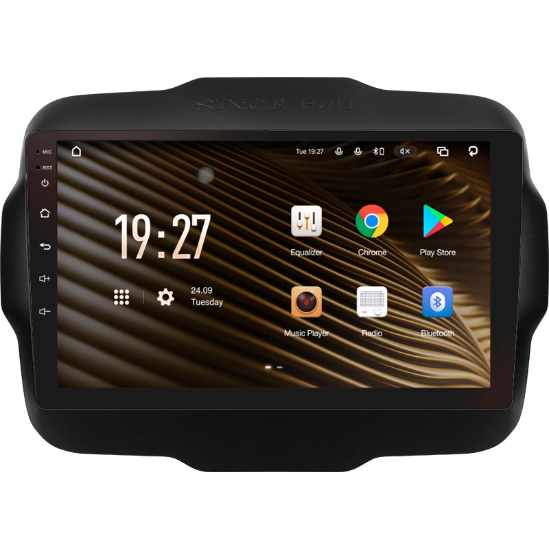 Android head unit SIGMA S9464 ANDROID 12 4+64 Gb 4G DSP Jeep Renegade 2014-2018 9"