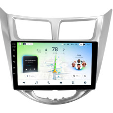 Android head unit Teyes CC4L 4+64 Gb Hyundai Solaris 1 2010-2016 9"