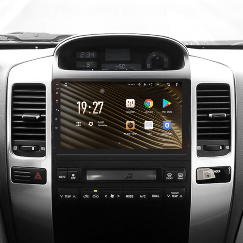 Štátní magnetofon SIGMA S9464 ANDROID 12 4+64 GB 4G DSP Toyota Land Cruiser Prado 120 3 III pro Lexus GX470 GX 470 J120 2002–2009 (F1) (B) 9