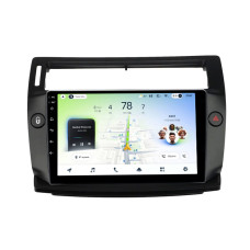Android head unit Teyes CC4L 4+64 Gb Citroen C4 LA LC C-Triomphe C-Quatre 2004-2014 Black 9"
