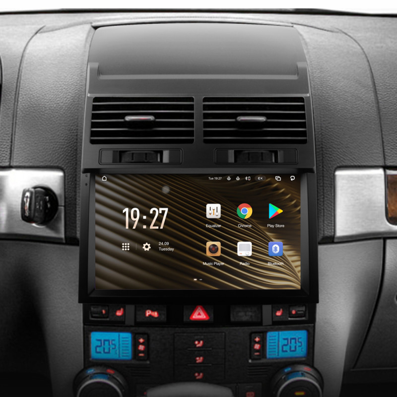 Android head unit SIGMA S9464 ANDROID 12 4+64 Gb 4G DSP Volkswagen Touareg GP 2002-2010 (F1) 9"
