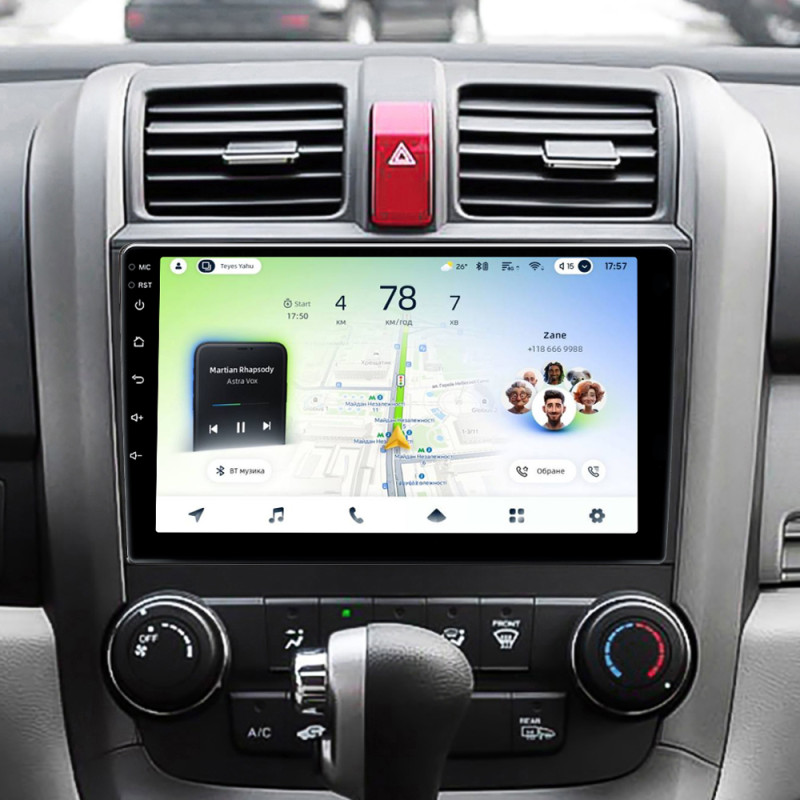 Android head unit Teyes CC4L 4+64 Gb Honda CR-V CR-V 3 RE 2006-2012 9"