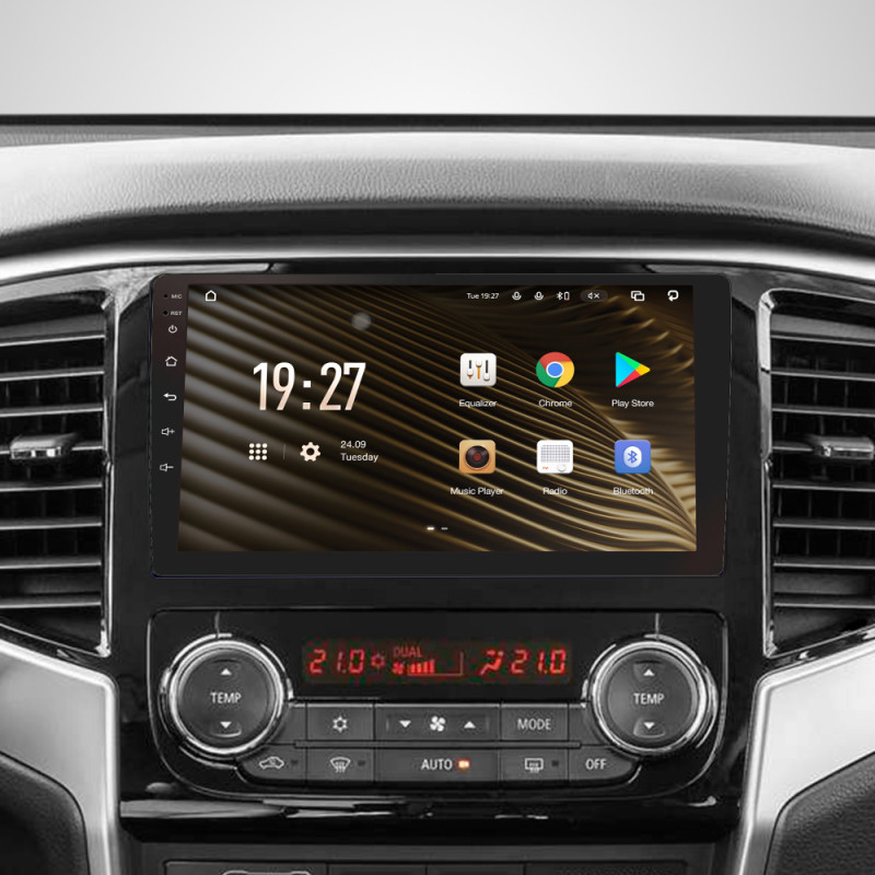 Stacja radiowa SIGMA S9464 ANDROID 12 4+64 GB 4G DSP Mitsubishi L200 5 2018–2020 (F1) 9