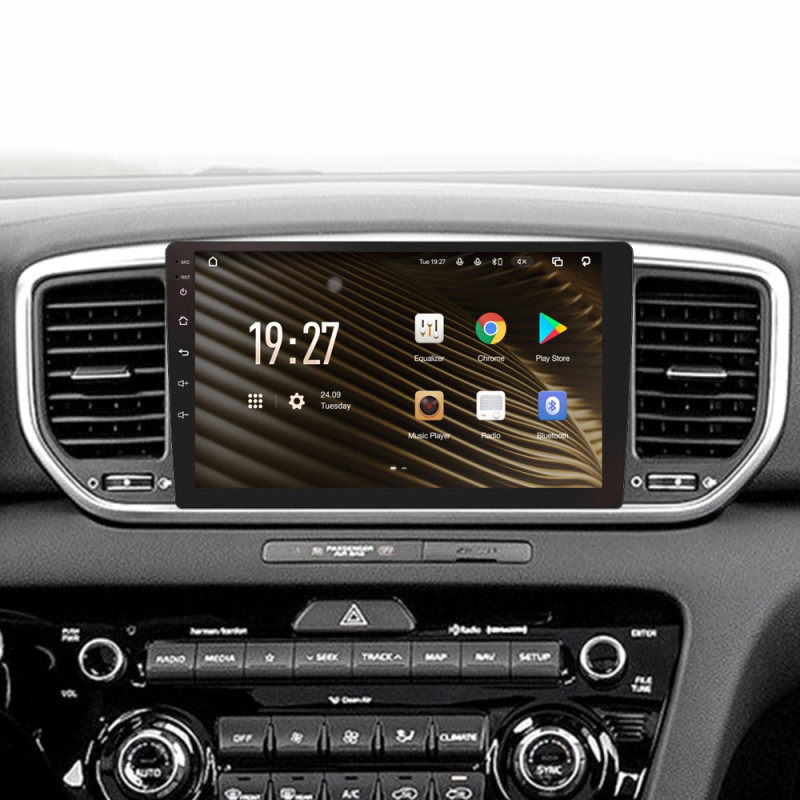 Android head unit SIGMA S9464 ANDROID 12 4+64 Gb 4G DSP Kia Sportage 4 QL 2018-2022 (A) 9"