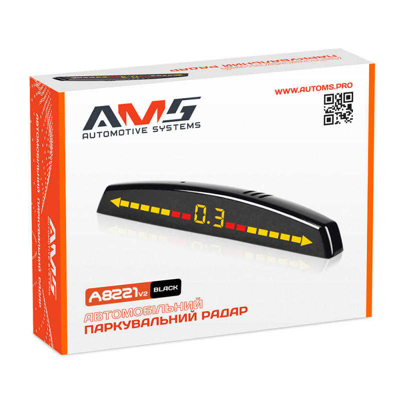 Parking sensor AMS A8221 V2 Black