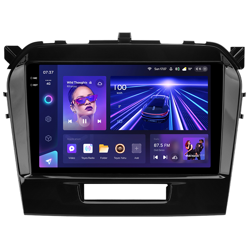 Stacja głośnikowa Teyes CC3 4+64 GB Suzuki Vitara 4 2014–2018, 9
