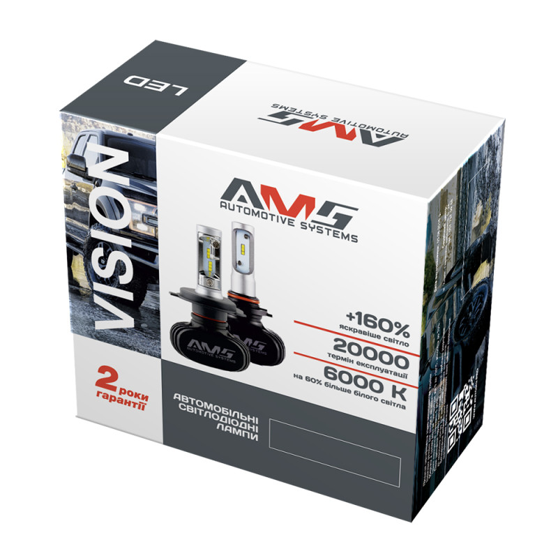 LED bulb AMS VISION-R H3 6000K CSP