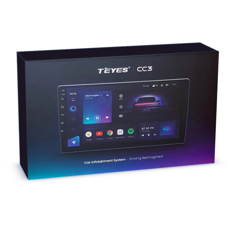 Sistema multimedia automotriz Teyes CC3 4+64 GB Split (9