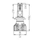 LED bulb AMS TRUCK-F H7 5500K CANBUS