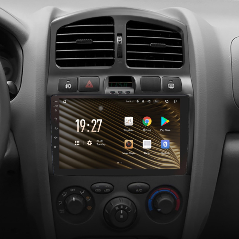 Štátní magnetofon SIGMA S9464 ANDROID 12 4+64 GB 4G DSP Hyundai Santa Fe SM 2000–2012 pro JAC S1 (Rein) 1 2007–2013 9