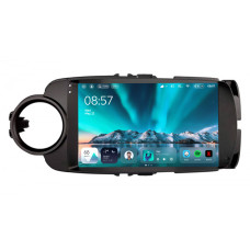Estéreo de fábrica Teyes CC4 6+64 GB Toyota Yaris Vios 2012-2017 Negro 9