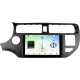 Android head unit Teyes CC4L 4+64 Gb Kia RIO 4 K3 2011-2015 9"