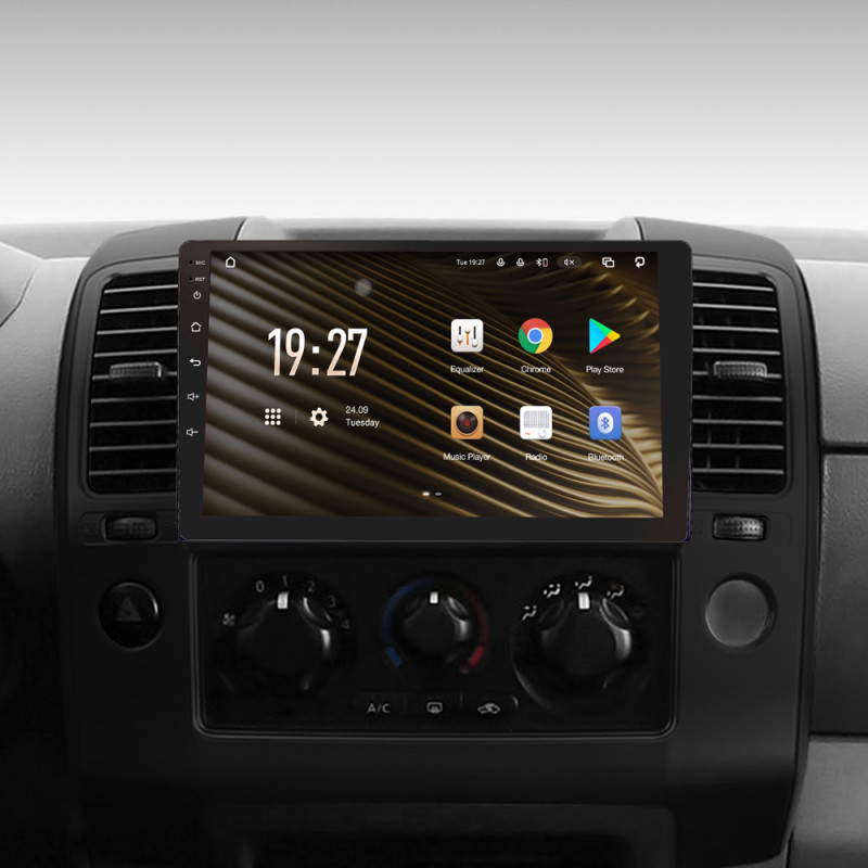 Android head unit SIGMA S9464 ANDROID 12 4+64 Gb 4G DSP Nissan Navara 3 D40 2004-2010 (F2) 9"
