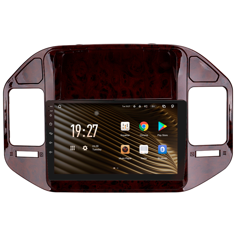 Štátní magnetofon SIGMA S9464 ANDROID 12 4+64 GB 4G DSP Mitsubishi Pajero, V70, V60 (1999–2006, hnědý) 9