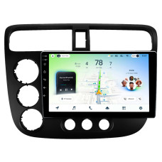 Android head unit Teyes CC4L 4+64 Gb Honda Civic 7 2000-2006 9"