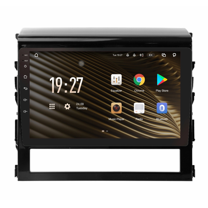 Android head unit SIGMA S9464 ANDROID 12 4+64 Gb 4G DSP Toyota Land Cruiser 200 11 2015-2020 9"