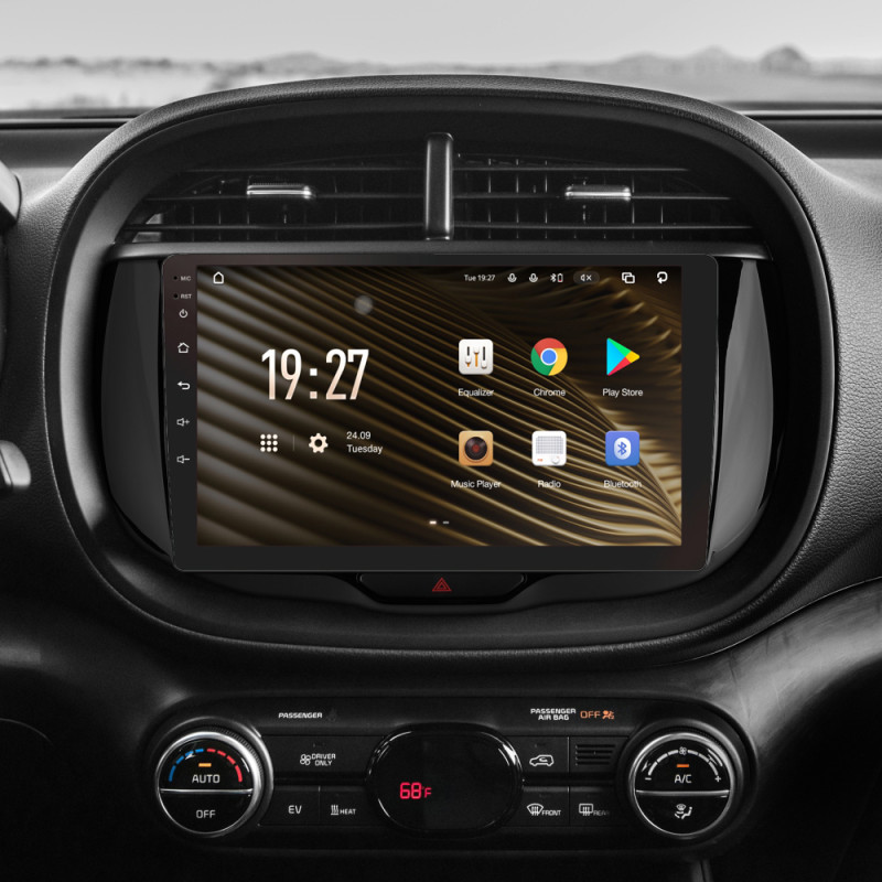 Android head unit SIGMA S9464 ANDROID 12 4+64 Gb 4G DSP Kia Soul SK3 2019-2020 9"