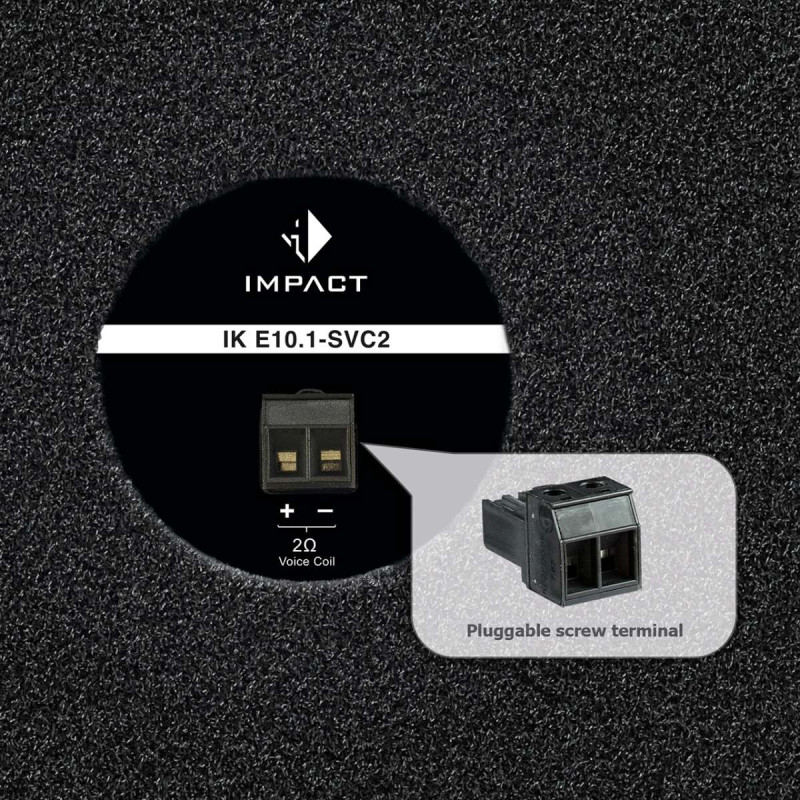 Subwoofer HELIX IK E10.1-SVC2