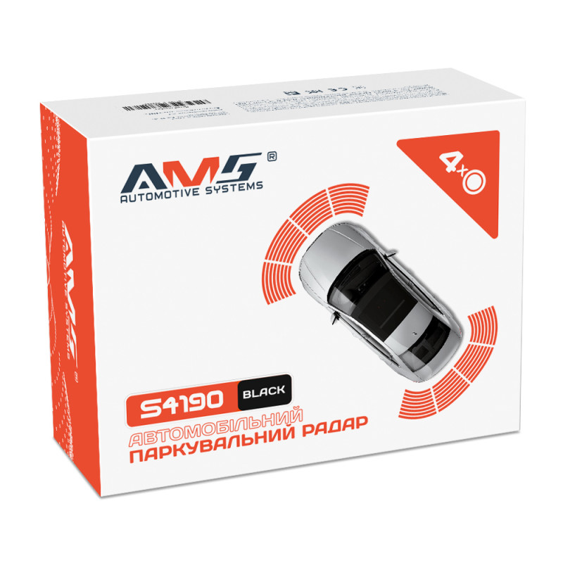Parking sensor AMS S4190 Black