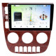Android head unit Teyes CC4L 6+64 Gb Mercedes Benz M-Class ML320 W163 ML320 2003-2005 LHD WOODEN 9"