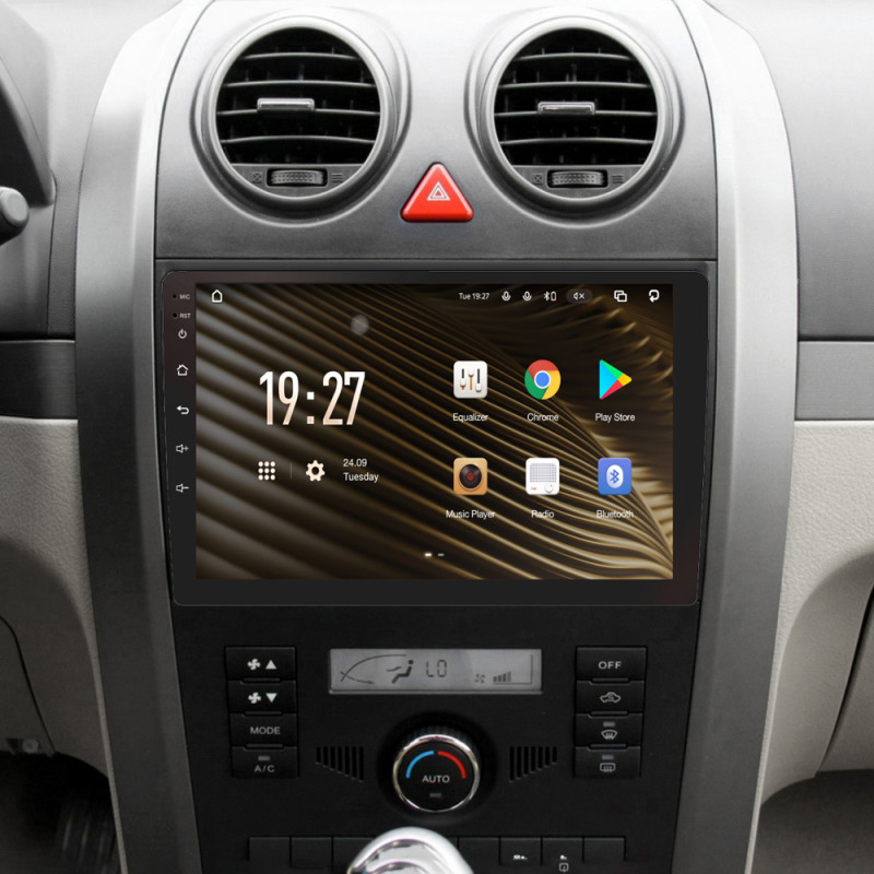 Android head unit SIGMA S9464 ANDROID 12 4+64 Gb 4G DSP GREAT WALL Haval H3 H5 2011-2016 9"
