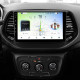 Android head unit Teyes CC4L 6+64 Gb Jeep Compass 2 MP 2016-2018 10"