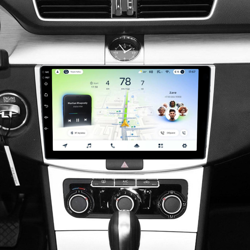 Android head unit Teyes CC4L 4+64 Gb Volkswagen Passat 7 B7 2010-2015 10"