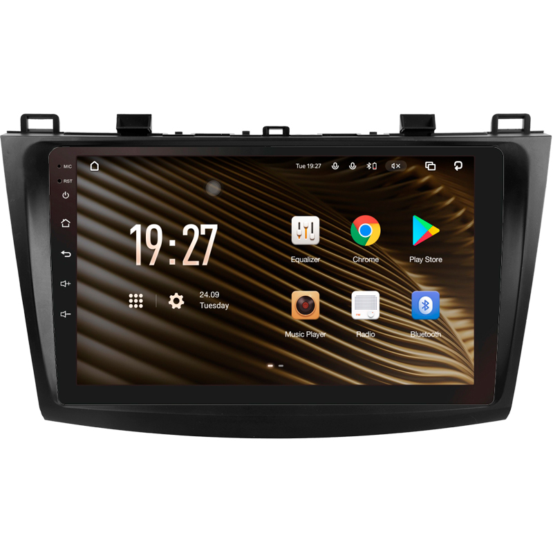 Android head unit SIGMA S9464 ANDROID 12 4+64 Gb 4G DSP Mazda 3 2 2009-2013 9"