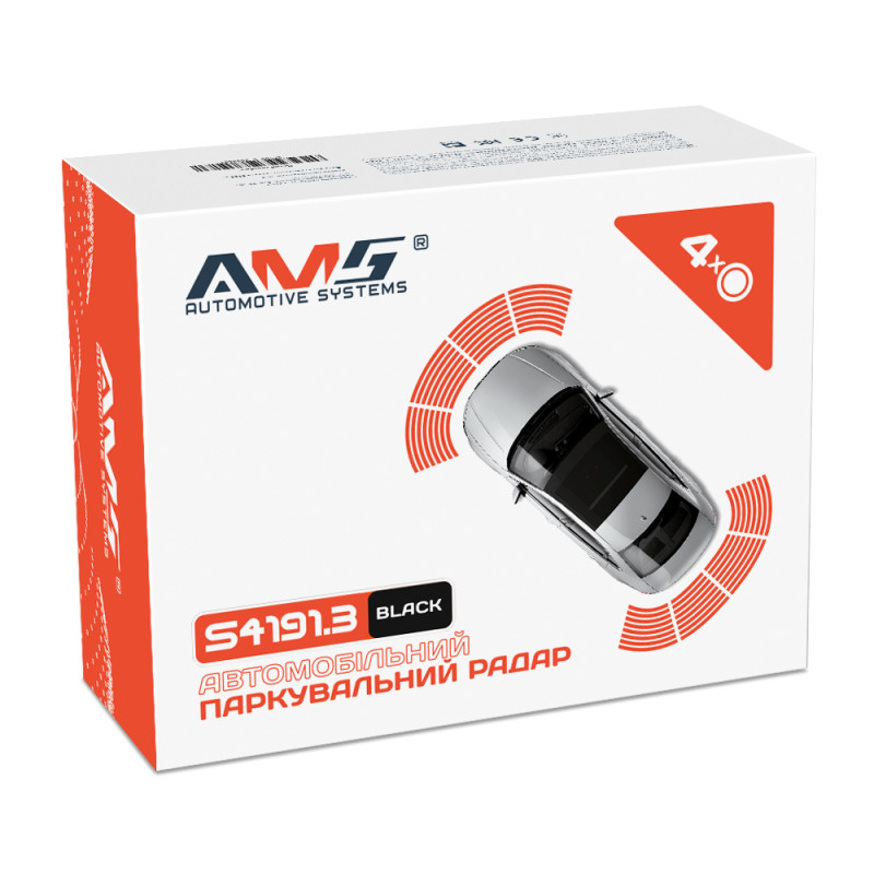 Parking sensor AMS S4191.3 Black