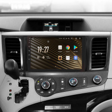 Android head unit SIGMA S9464 ANDROID 12 4+64 Gb 4G DSP Toyota Sienna 3 XL30 2010 - 2014 9"