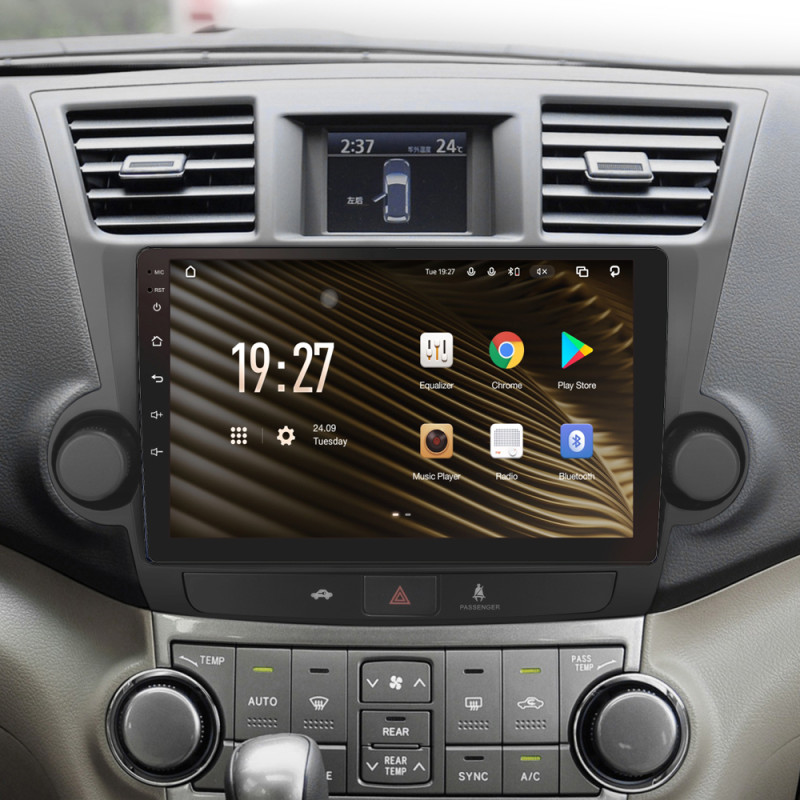 Stacja radiowo-magnetofonowa SIGMA S10464 ANDROID 12 4+64 GB 4G DSP do Toyota Highlander 2 XU40 (2007–2013, F2) 10