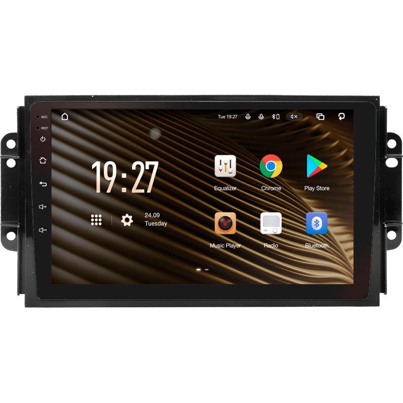 Android head unit SIGMA S9464 ANDROID 12 4+64 Gb 4G DSP Chery Tiggo 3 2016 - 2018 9"