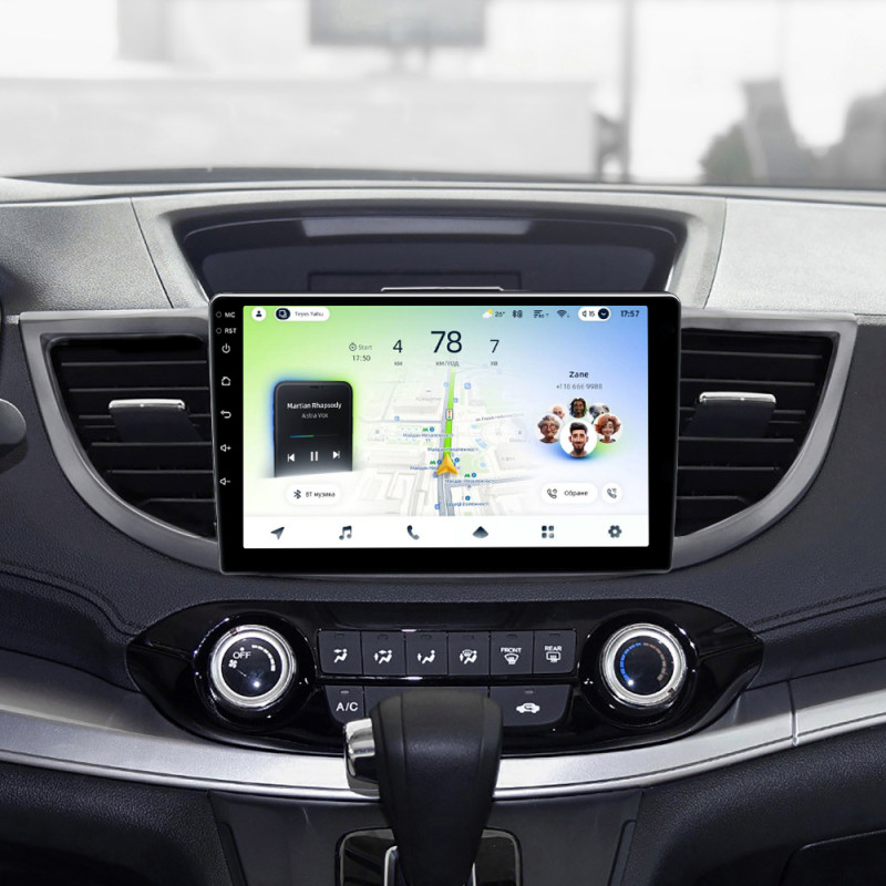 Android head unit Teyes CC4L 6+64 Gb Honda CR-V CR-V 4 RM RE 2011-2018 (C) 10"
