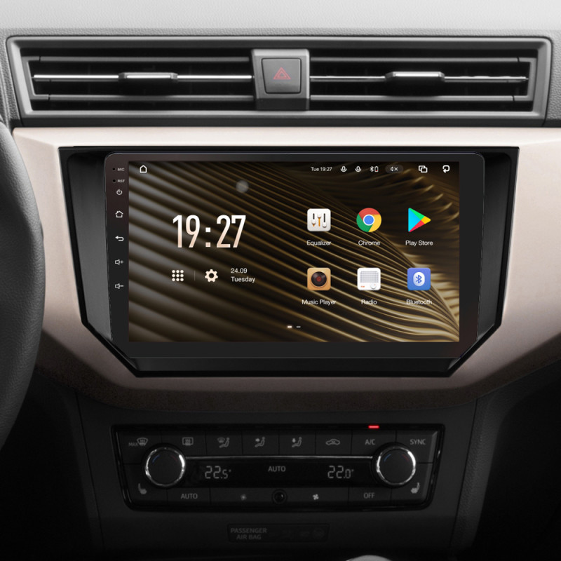 Android head unit SIGMA S9464 ANDROID 12 4+64 Gb 4G DSP Seat Ibiza 2017-2020 9" (L1)