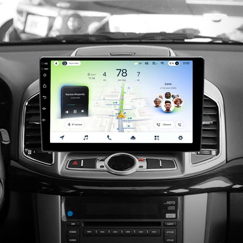 Android head unit Teyes CC4L 4+64 Gb Chevrolet Captiva 1 (F2) 2011-2016 10"